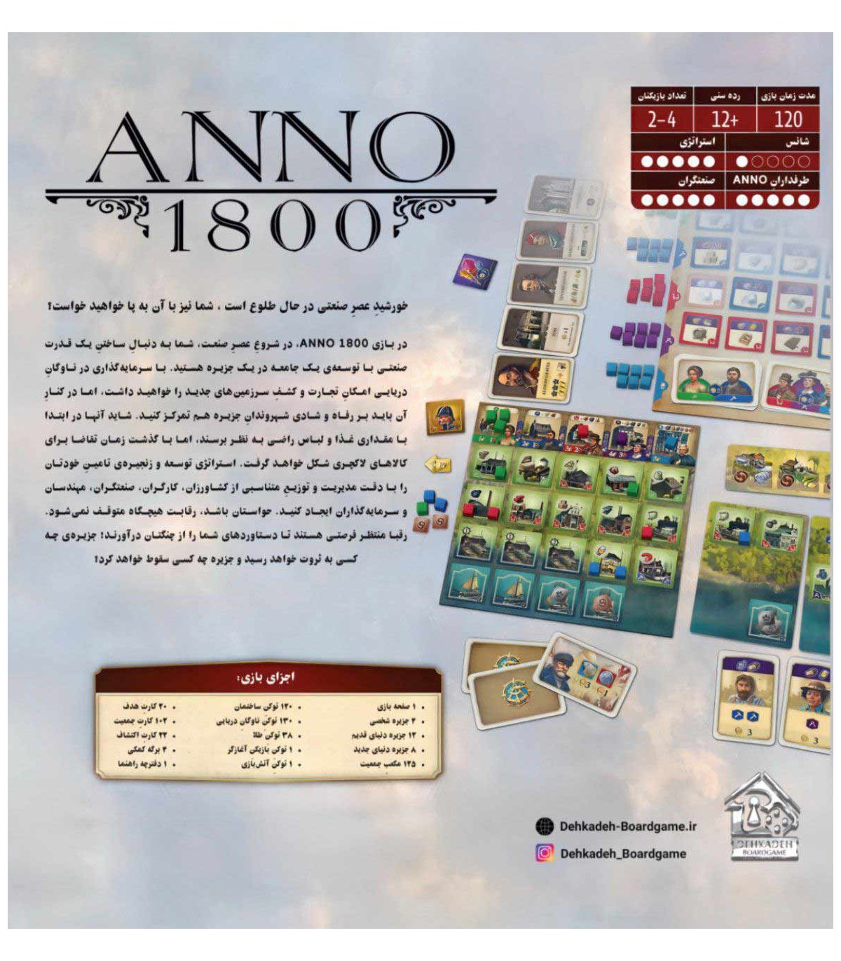بازی فکری انو 1800 