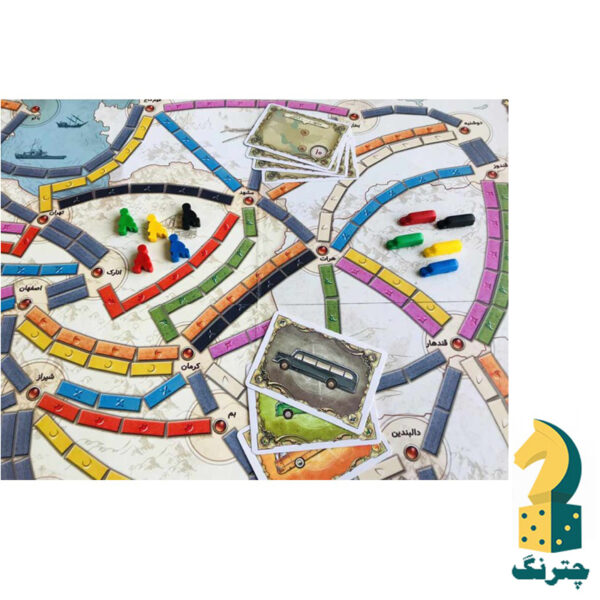 بازی رومیزی شاهراه - تصویر 2